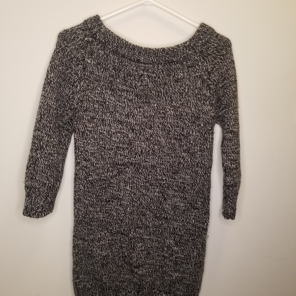Cozy Sweater Dress 3/4 sleeve - Picture 3 of 4